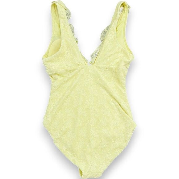 NWT! Andie Limeade The Nemale One Piece Floral Lace Size Small - Picture 5 of 8